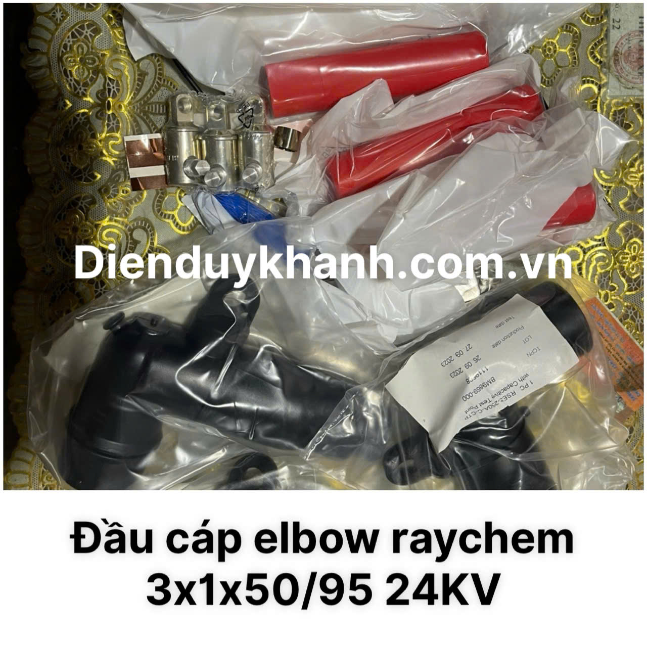ĐẦU CÁP ELBOW RAYCHEM 24KV 3x1x50/95mm2 CHÍNH HÃNG